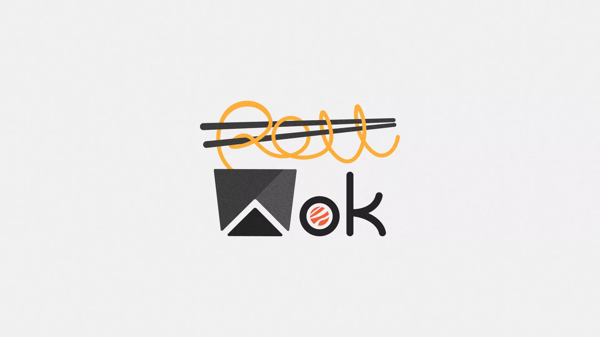 Разработка логотипа в Няндоме для суши-бара «Roll Wok Club» Разработка логотипа в Няндоме для суши-бара «Roll Wok Club»
